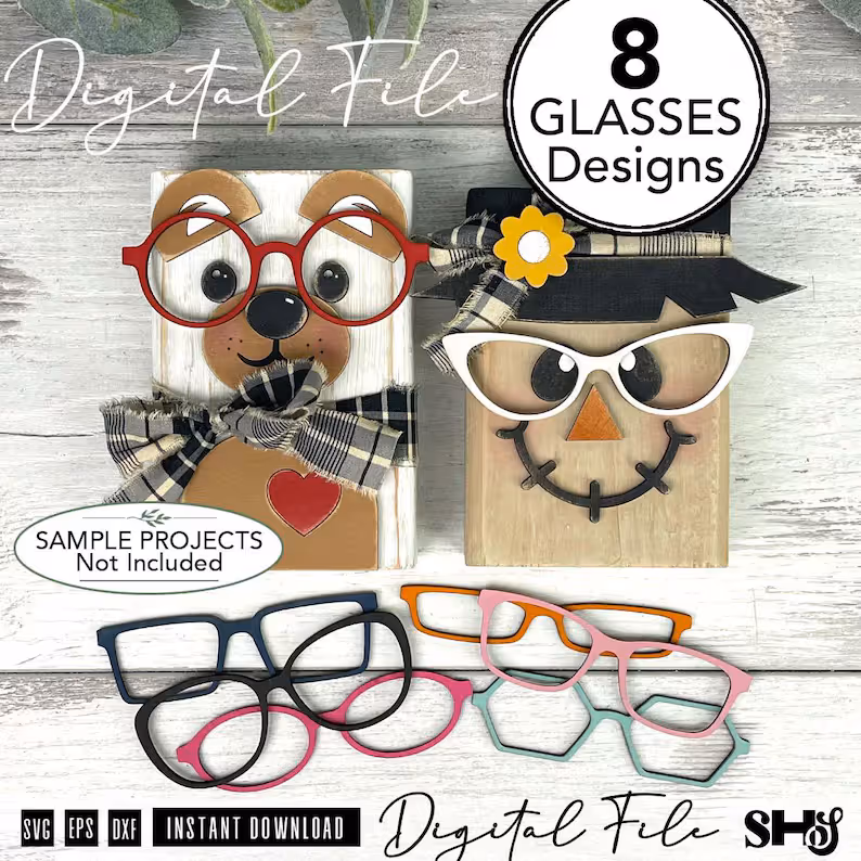 Eyeglasses SVG Bundle 