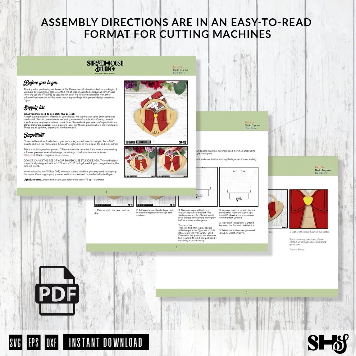Heart Purse Directions