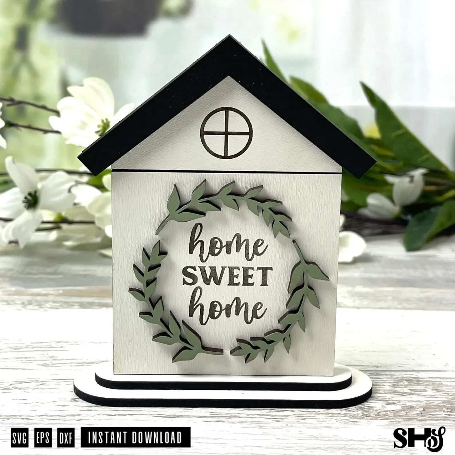 Home Gift Card Holder Laser Cut File