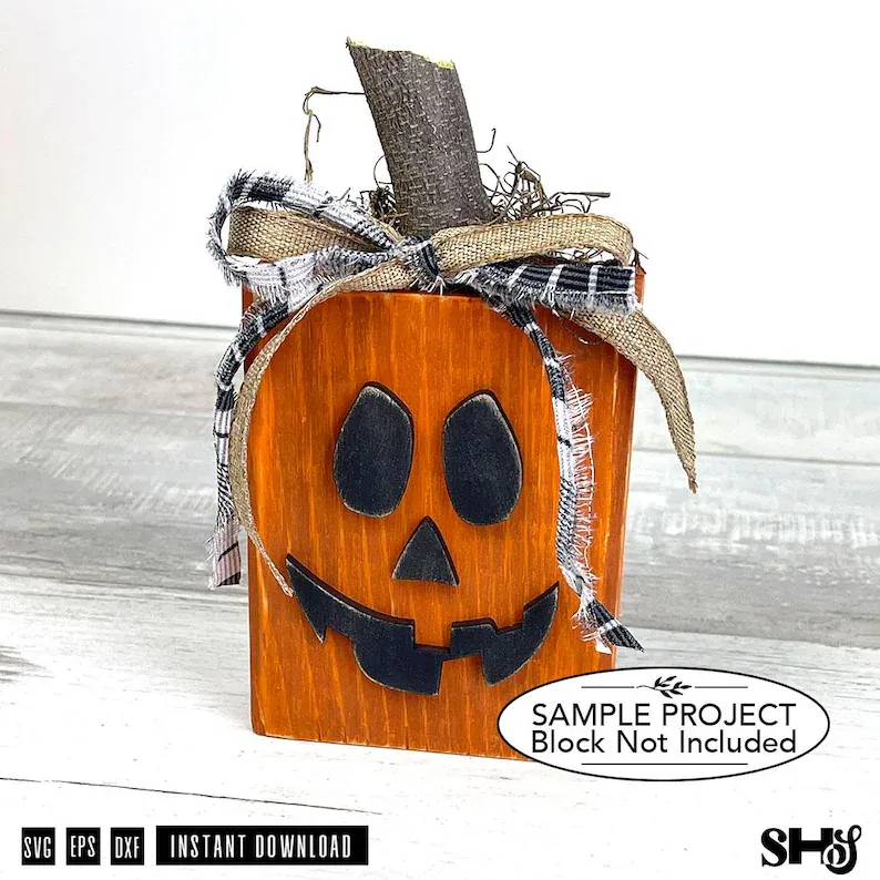 Jack-O-Lantern Faces SVG Bundle alternate view